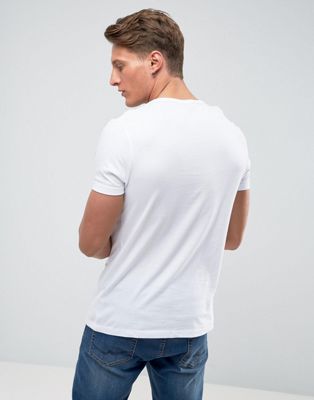 ASOS T-shirt With Super Deep V Neck In White for Men