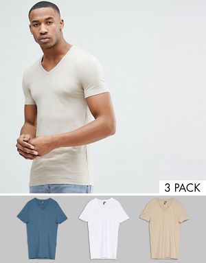 V Neck T-Shirts | Shop Men's V Neck T-Shirts | ASOS