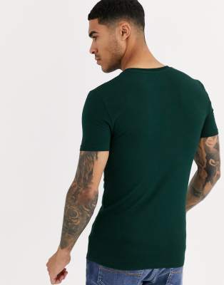 muscle fit t shirts mens