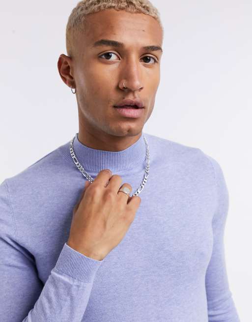 Light blue turtle outlet neck