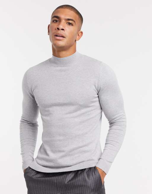 Light shop grey turtleneck