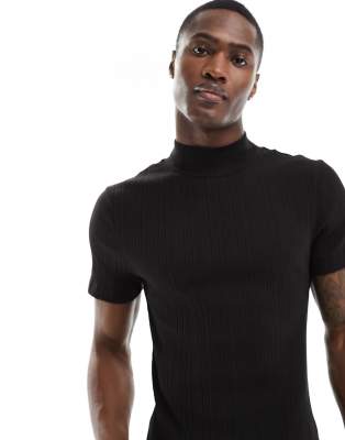 ASOS 4505 Icon slim fit long sleeve training t-shirt in mesh peformance  fabric with quick dry in charcoal grey