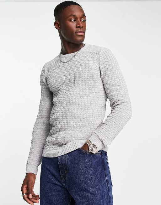 Muscle fit jumpers clearance mens