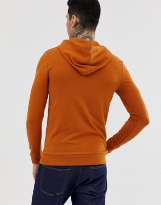 dark orange hoodie