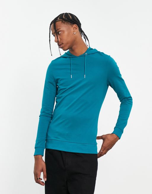 Asos muscle hoodie sale