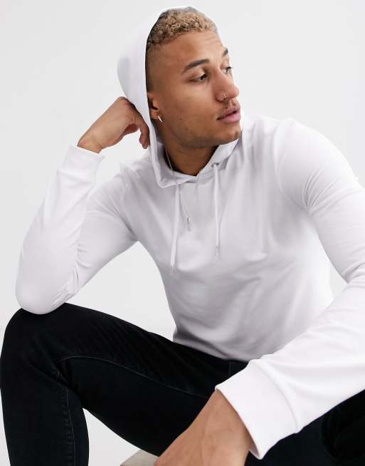 Asos best sale muscle hoodie