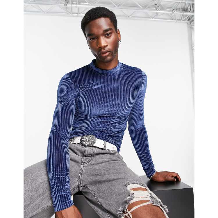 Velvet hot sale turtleneck mens