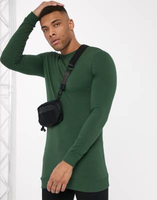 asos green sweatshirt