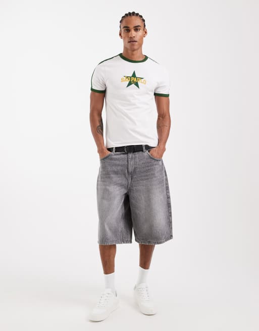 ASOS DESIGN muscle ringer t-shirt with Sao Paulo graphic in white, 2 of 5
