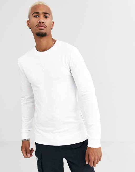 White sweatshirt asos sale