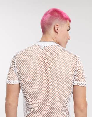 asos mens white t shirt