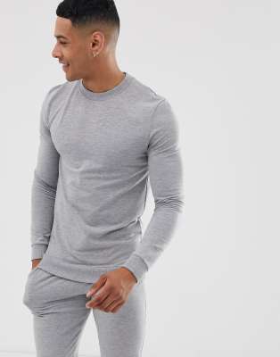 grey tracksuit asos