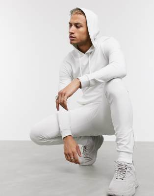 silver tracksuit