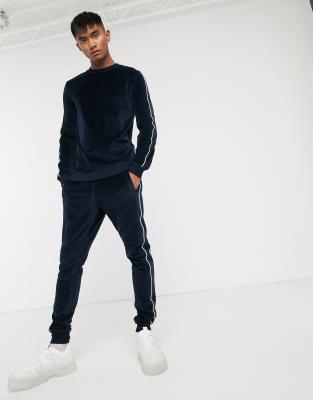 asos velour tracksuit