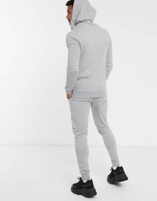 asos muscle fit tracksuit
