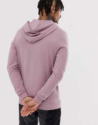 dusty purple hoodie