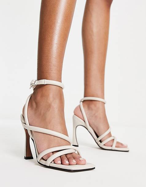 Shoes High-Heeled Sandals T-Strap High-Heeled Sandals Nina Mia T-Strap Sandals primrose-brown casual look 
