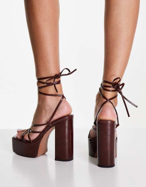 Asos 2025 brown heels