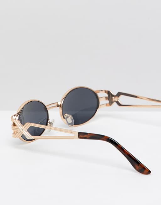 Designer sunglasses with store gold arms