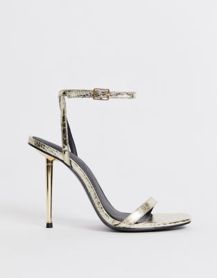 asos snake heels