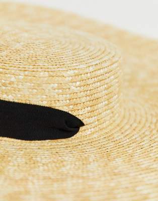 flat boater hat