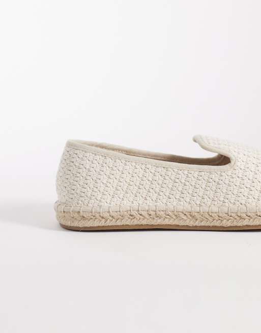 ASOS DESIGN – Naturvita, naturligt vävda espadriller, 4 av 4
