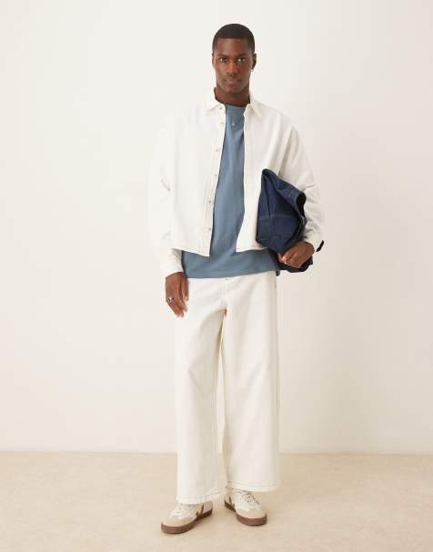 ASOS DESIGN – Naturvitt set - view 1
