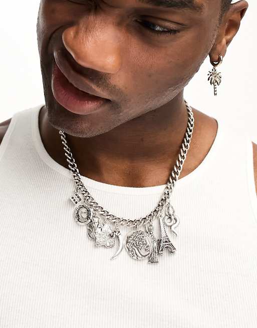 Asos silver deals chain