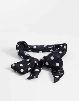 ASOS DESIGN ASOS DESIGN neckerchief in polka dot-Multi