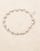 ASOS DESIGN necklace in starfish design in brushed silver tone
