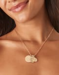 [ASOS DESIGN] ASOS DESIGN necklace with multi-coin pendant in gold tone No Size GOLD