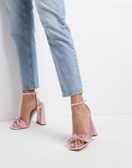 Asos clearance pink sandals