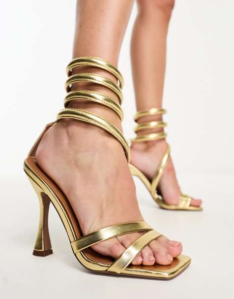 Gold Heels For Women | Asos