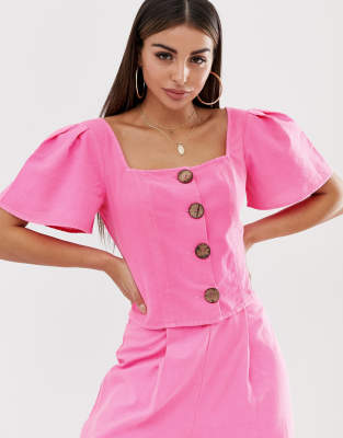 asos neon pink
