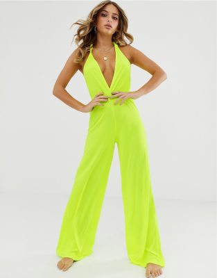 jumpsuit neon