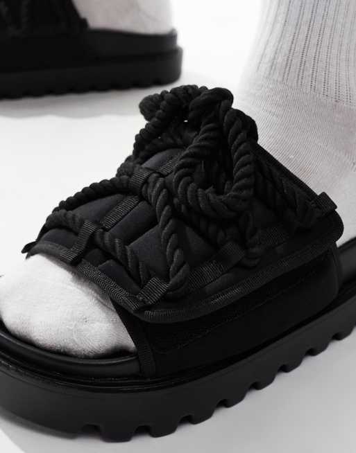 ASOS DESIGN – Neoprenowe sandały na masywnej podeszwie w stylu skater, 2 z 4