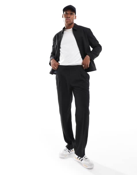 ASOS DESIGN - Nette Harrington co-ord set in zwart - view 1