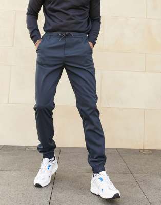 ASOS DESIGN - Nette joggingbroek in marineblauw | ASOS
