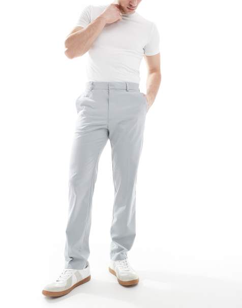 ASOS DESIGN - Nette slim-fit broek in grijs - view 1