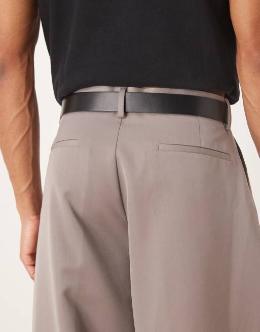 ASOS DESIGN - Nette smalle riem van imitatieleer in zwart, 3 van 3