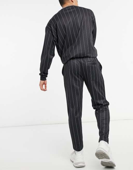 ASOS DESIGN - Nette, smaltoelopende joggingbroek met strepen, co-ord set, 2 van 4