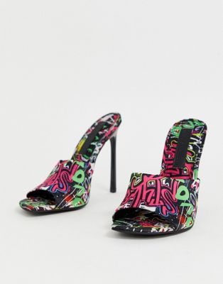graffiti heels