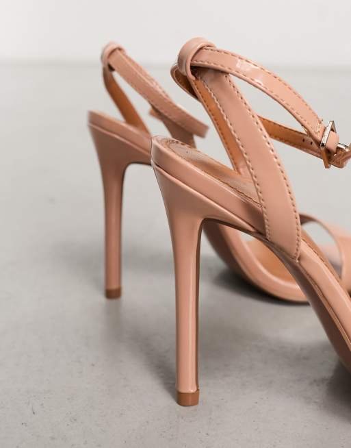 Asos nude store heel