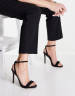 ASOS DESIGN ponte structured corset top with bust padding in black
