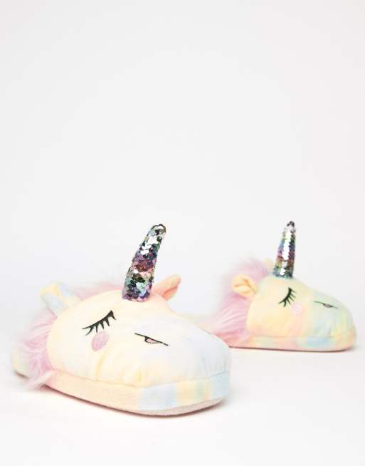 Sequin unicorn slippers new arrivals