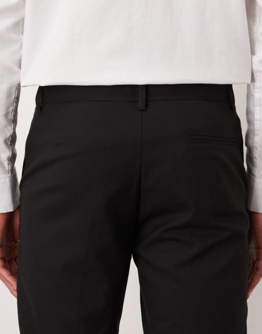 ASOS DESIGN - New - Pantaloni da abito skinny neri, 4 di 5
