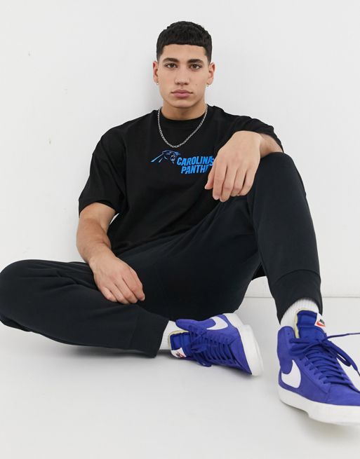 ASOS Nfl Panther Oversized T-shirt With Front And Back Print in