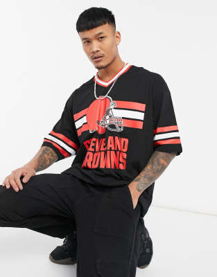 ASOS Oversized Baseball Jersey Shirt in Red for Men