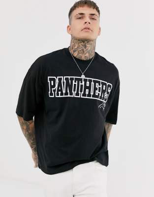 ASOS DESIGN NFL Panther oversized t 