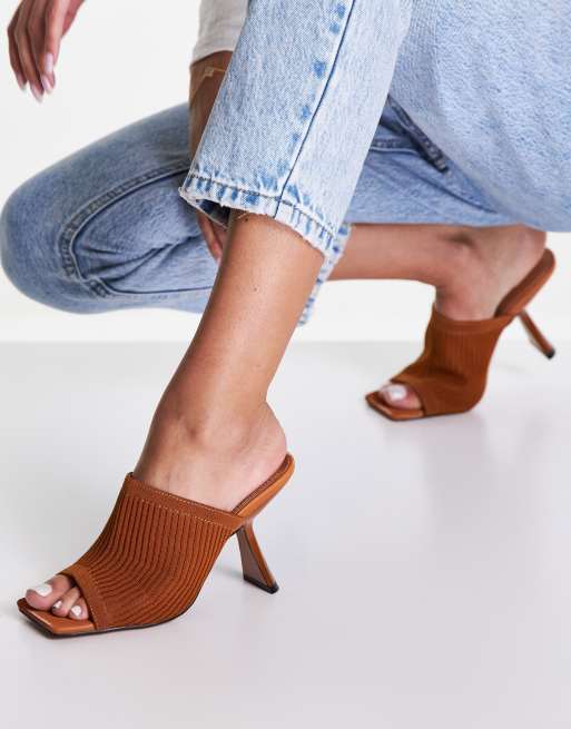 Asos discount heeled mules